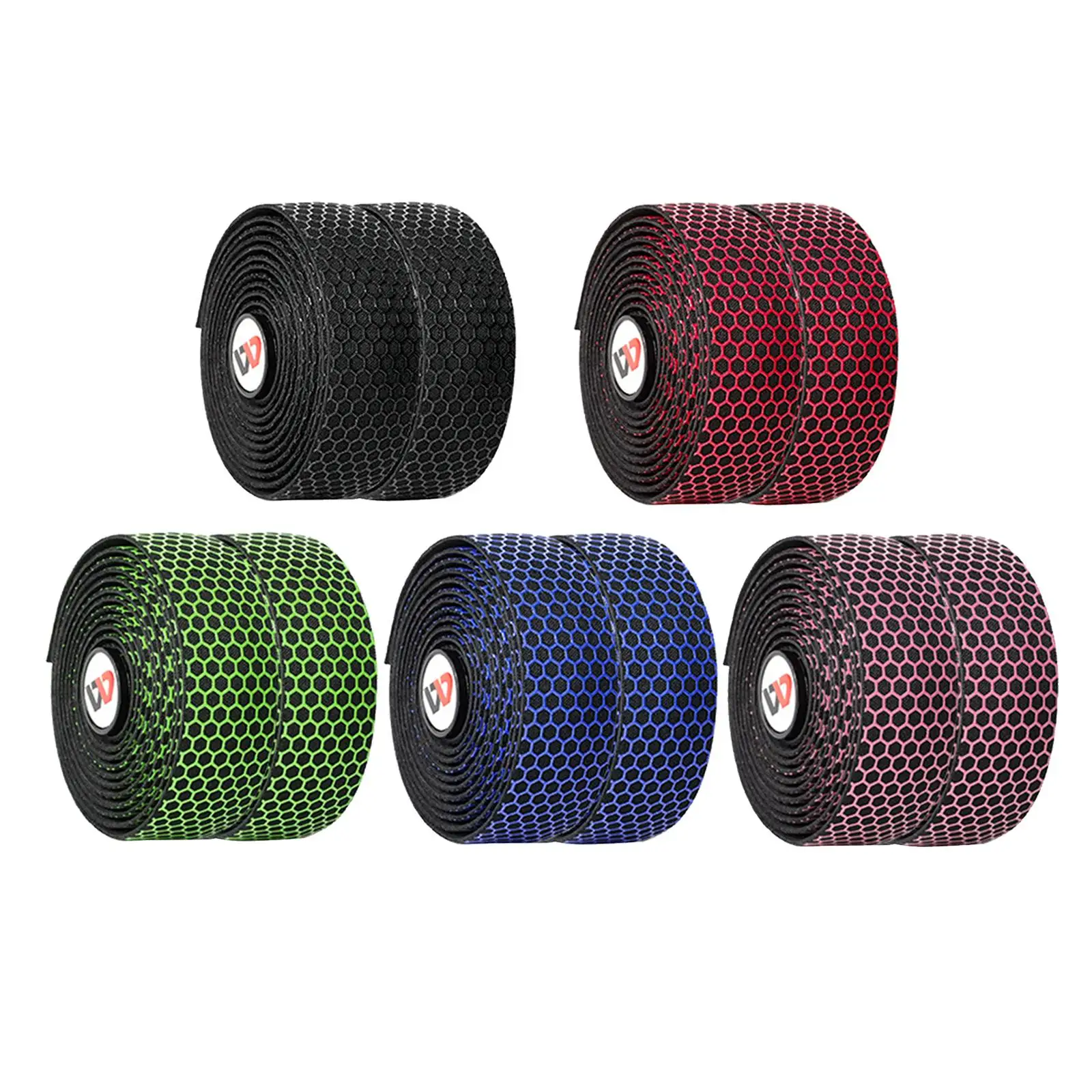 Handle Wraps Handlebar Bike Tape Cycling PU Leather + EVA Foam Road bar Tape, Skid-Proof, Shockproof