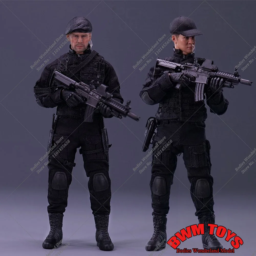 

PCTOYS PC028 PC029 1/12 Scale Collectible Special Agent Team Tough Guy Jet Li 6Inch Male Solider Action Figure Model Toys