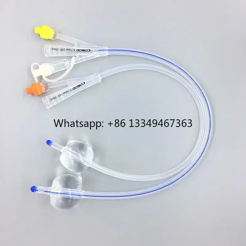 

Disposable all silicone foley catheter