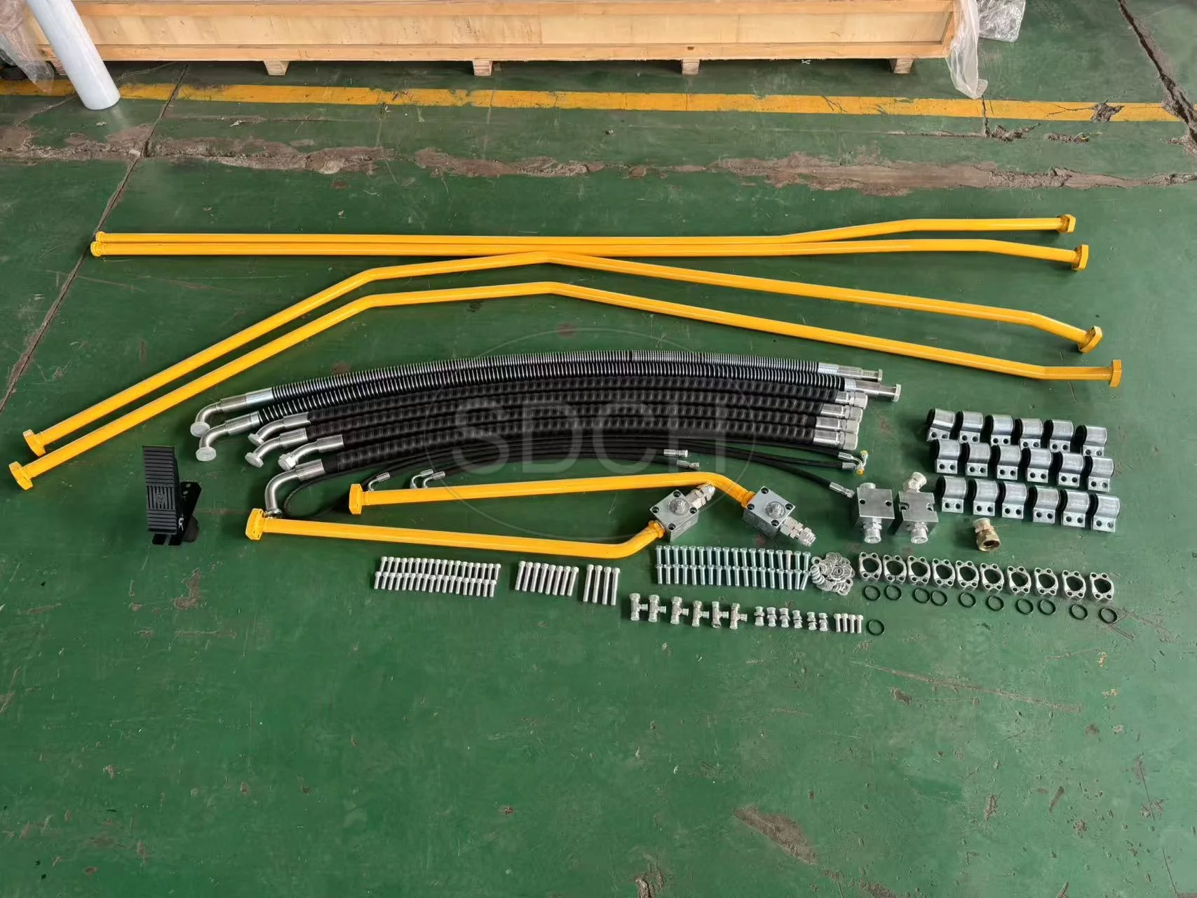 Hyunda-i R305-7 R305-9 Excavator Auxiliary Hammer Pipe Line Hydraulic Rock Breaker Piping Kits