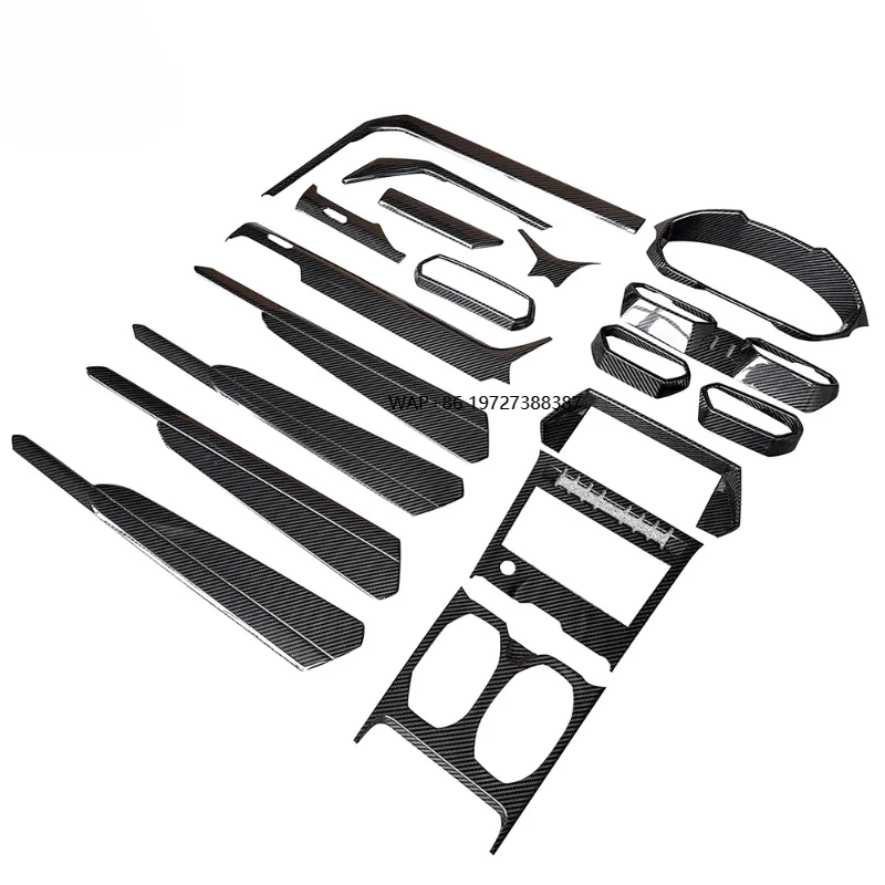 Premium Dry Carbon Fiber Interior Replacement Parts For Urus S 2018+ Including Seat Trims