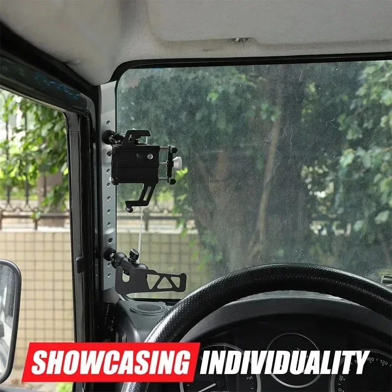 

Suetlcoity For Land Rover Defender 90 110 130 2004-2018 Car A-pillar Expansion Base Decorative Strip Interior Car Accessories