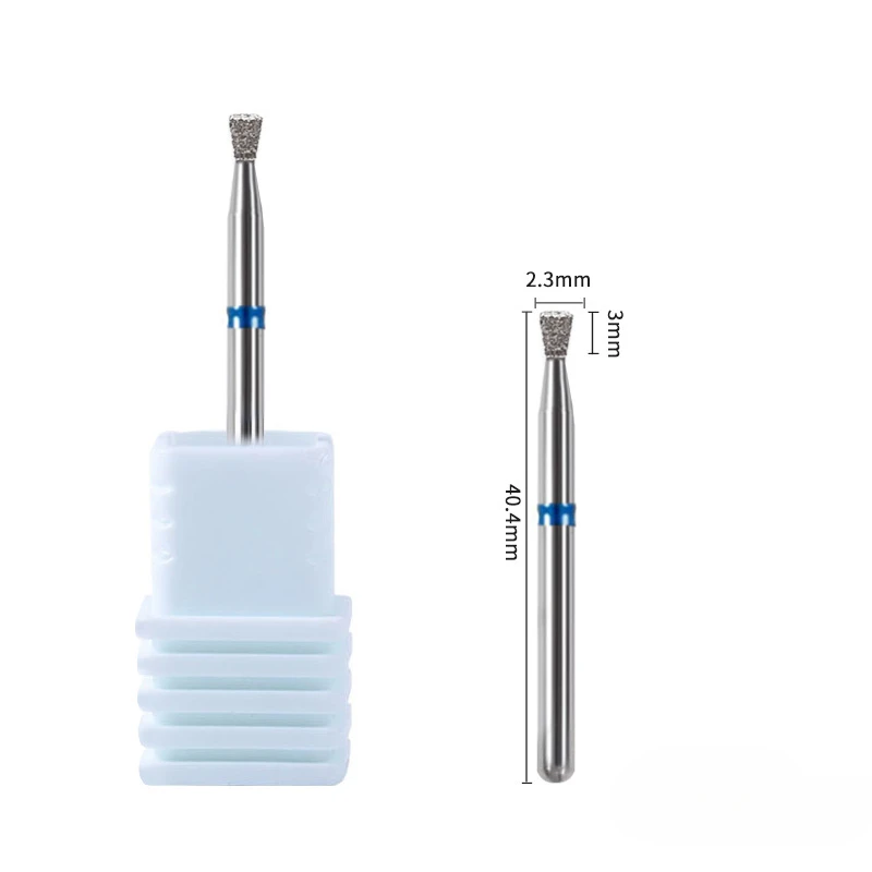 큐티클 클린 네일 드릴 비트, 오버플로우 글루 제거 도구, 네일 엣지 트리트먼트 다이아몬드 그라인딩 머신 액세서리