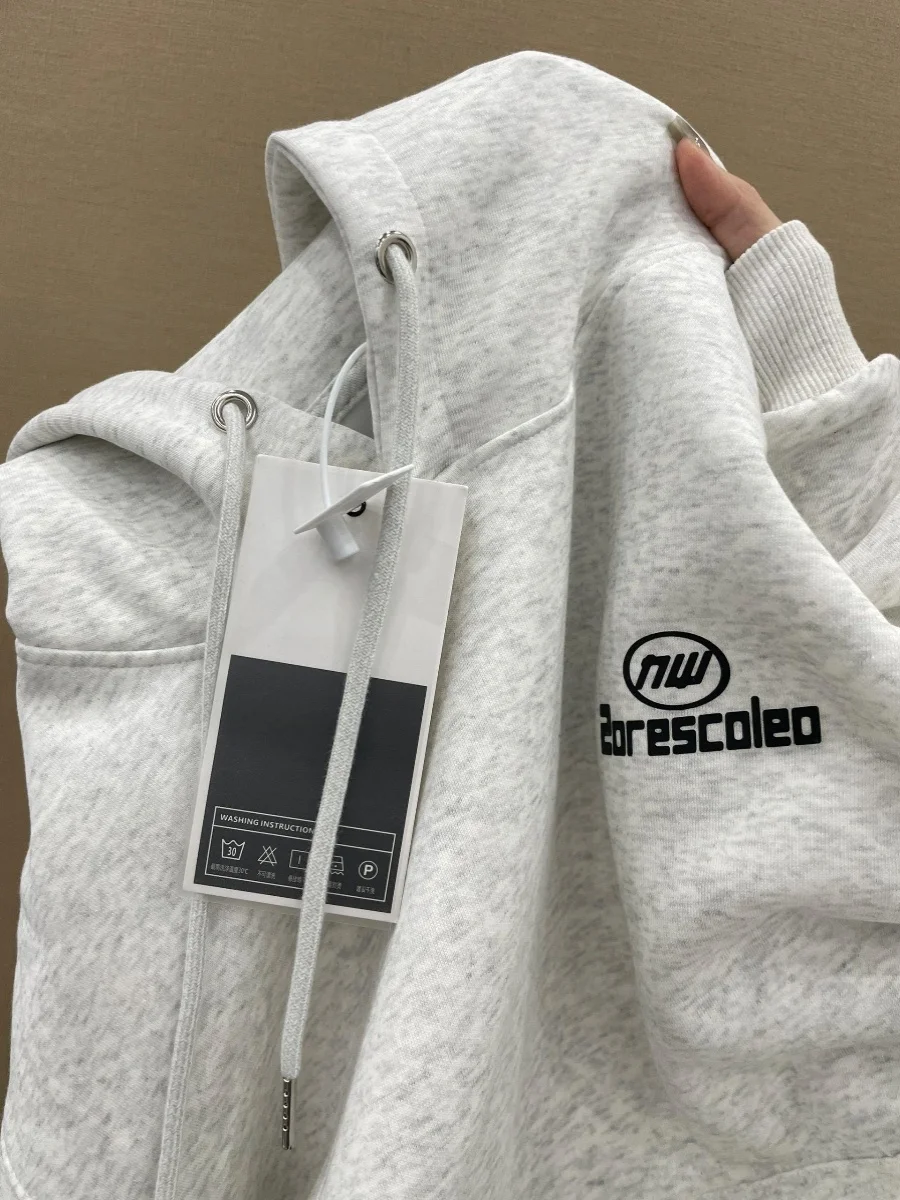 

Модная мужская толстовка с длинными рукавами, осенне-зимняя, стильная, молодежная, удобная, свободного кроя, с принтом, в уличном стиле