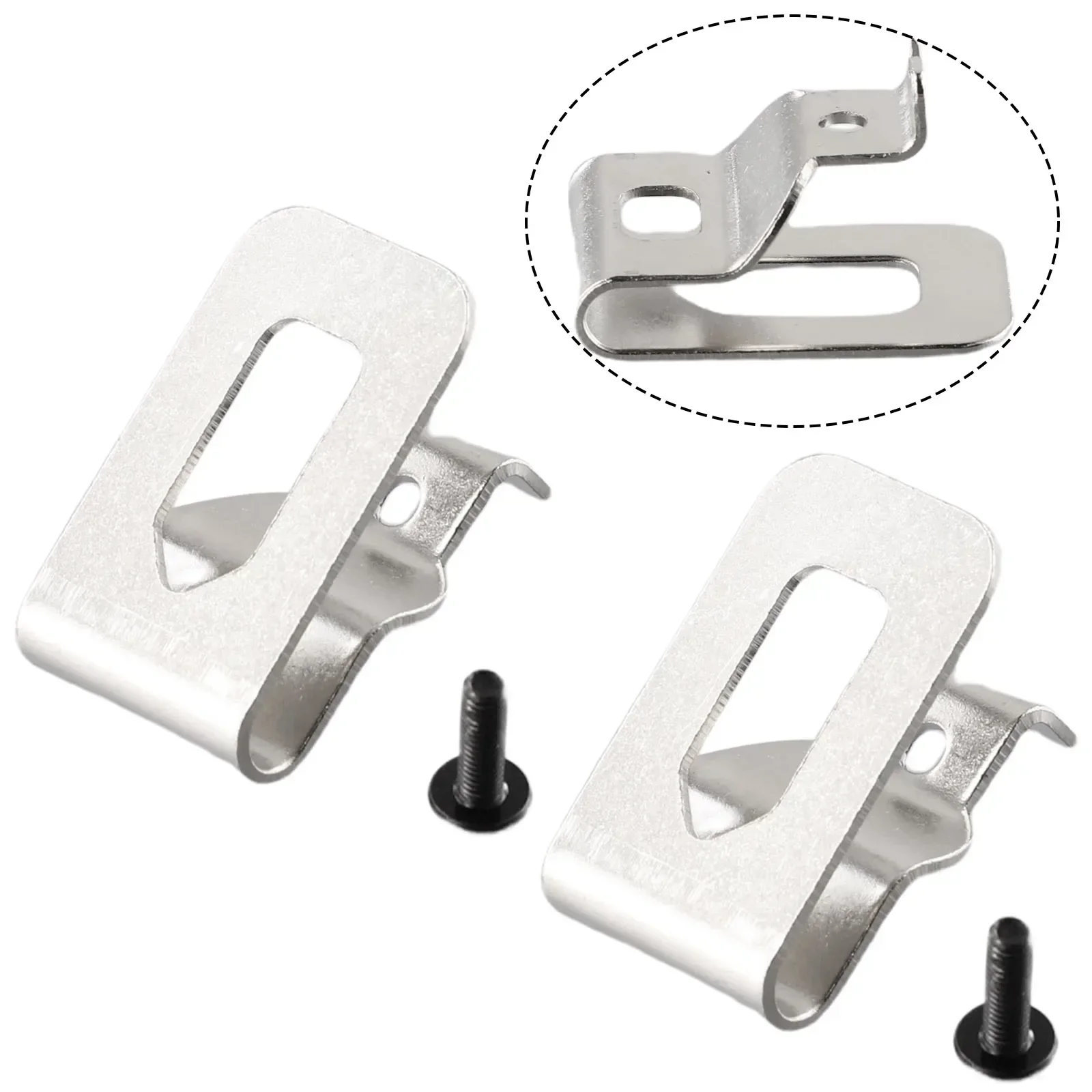 2pcs Belt Clip Hook For De-walt 20V Drill Driver N268241 N169778 N086039 DCD980 DCD985 Power Tools Accessories