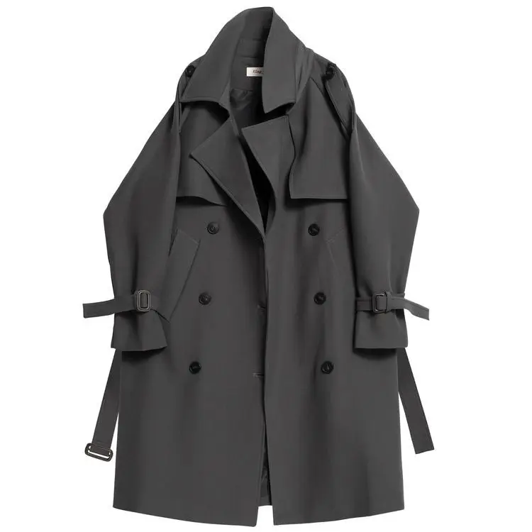 2026 Frühling und Herbst Damen Windjacke Mantel Pendler Übergroße Windjacke