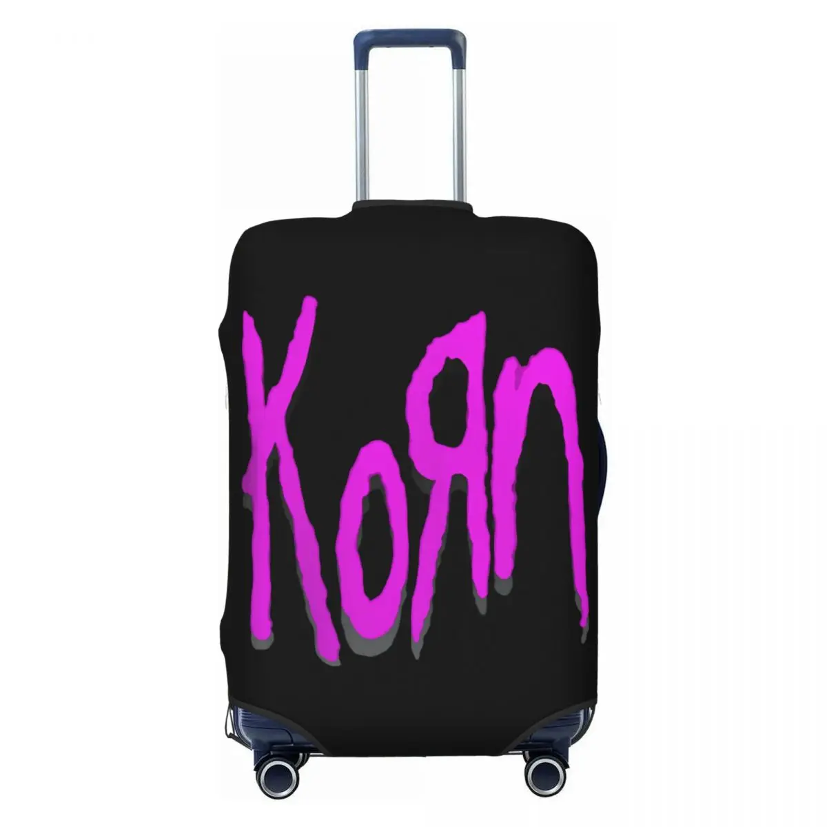 

Korn Europe And UK Tour 2026 Suitcase Cover Travel Protector Vacation Useful Luggage Case