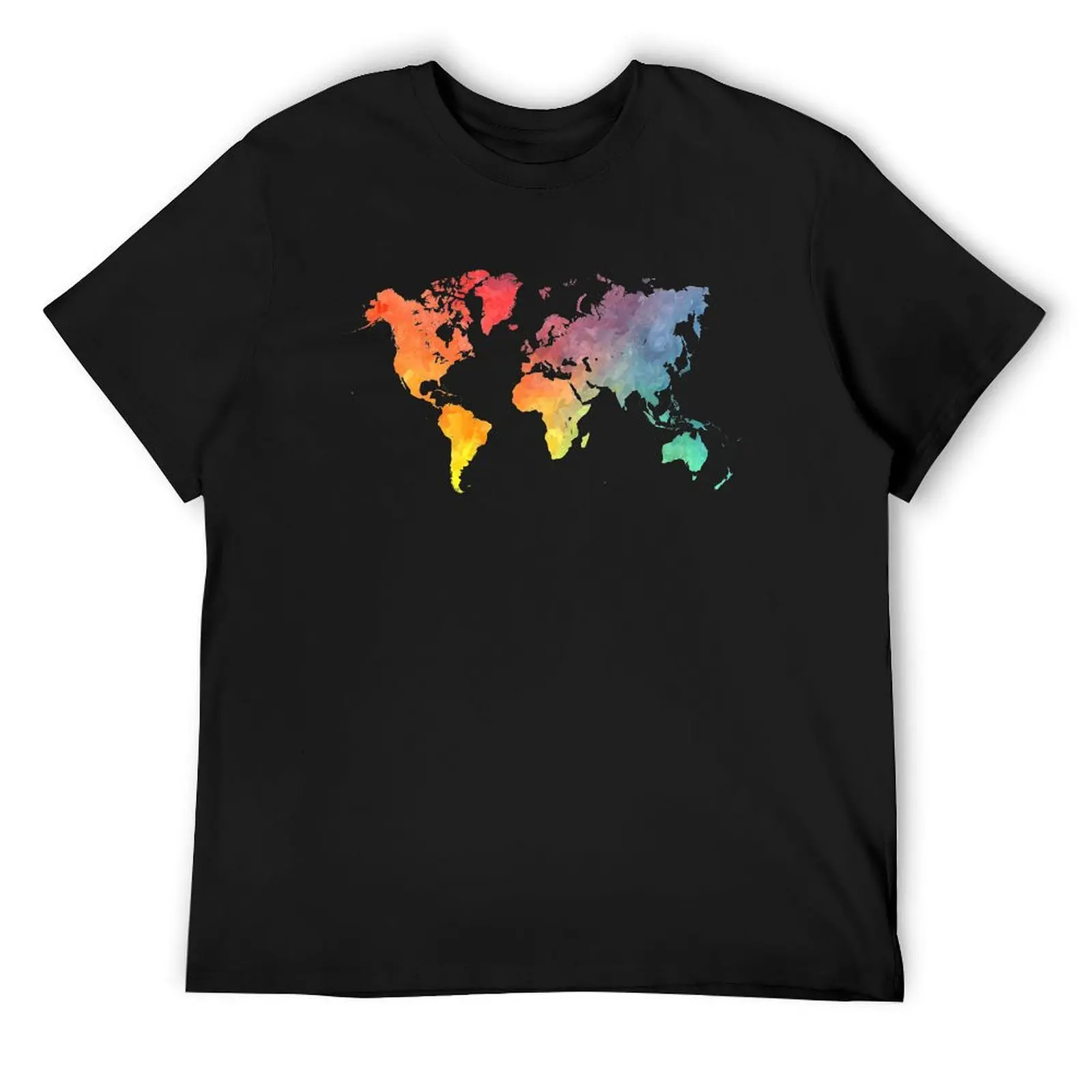 

Map of the world colored T-Shirt