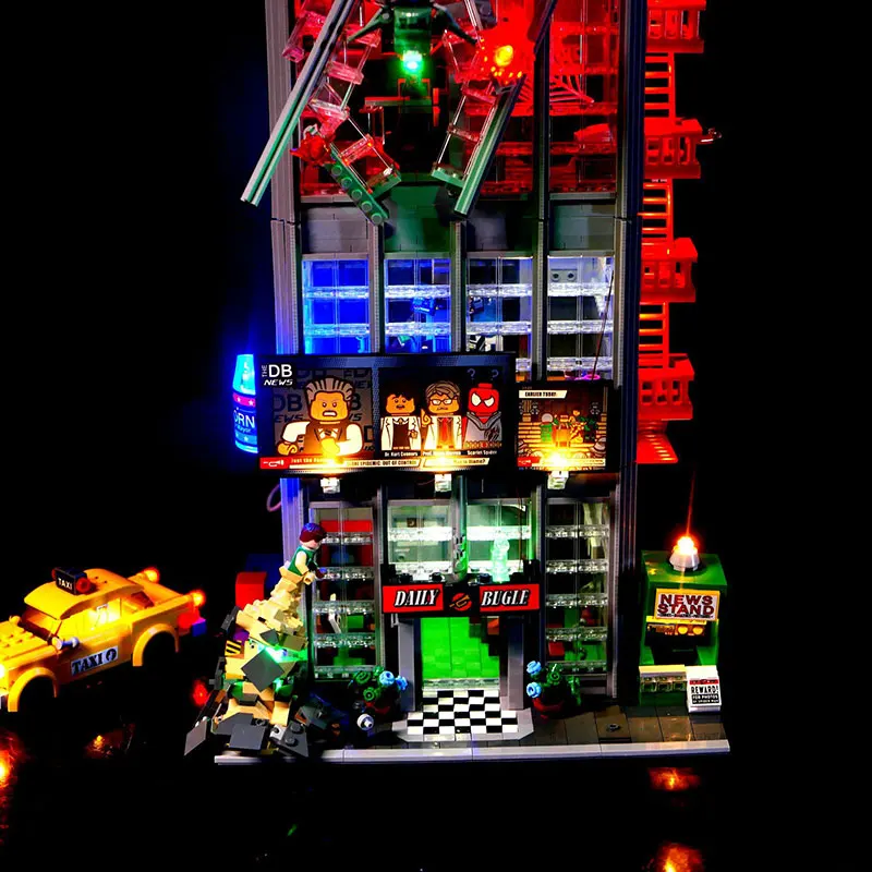 LED Light Kit For LEGO 76178 Daily Bugle Compatible 78008 Lamp DIY Toy Gift (Not Include Building Blocks Bricks Kits Sets Model)
