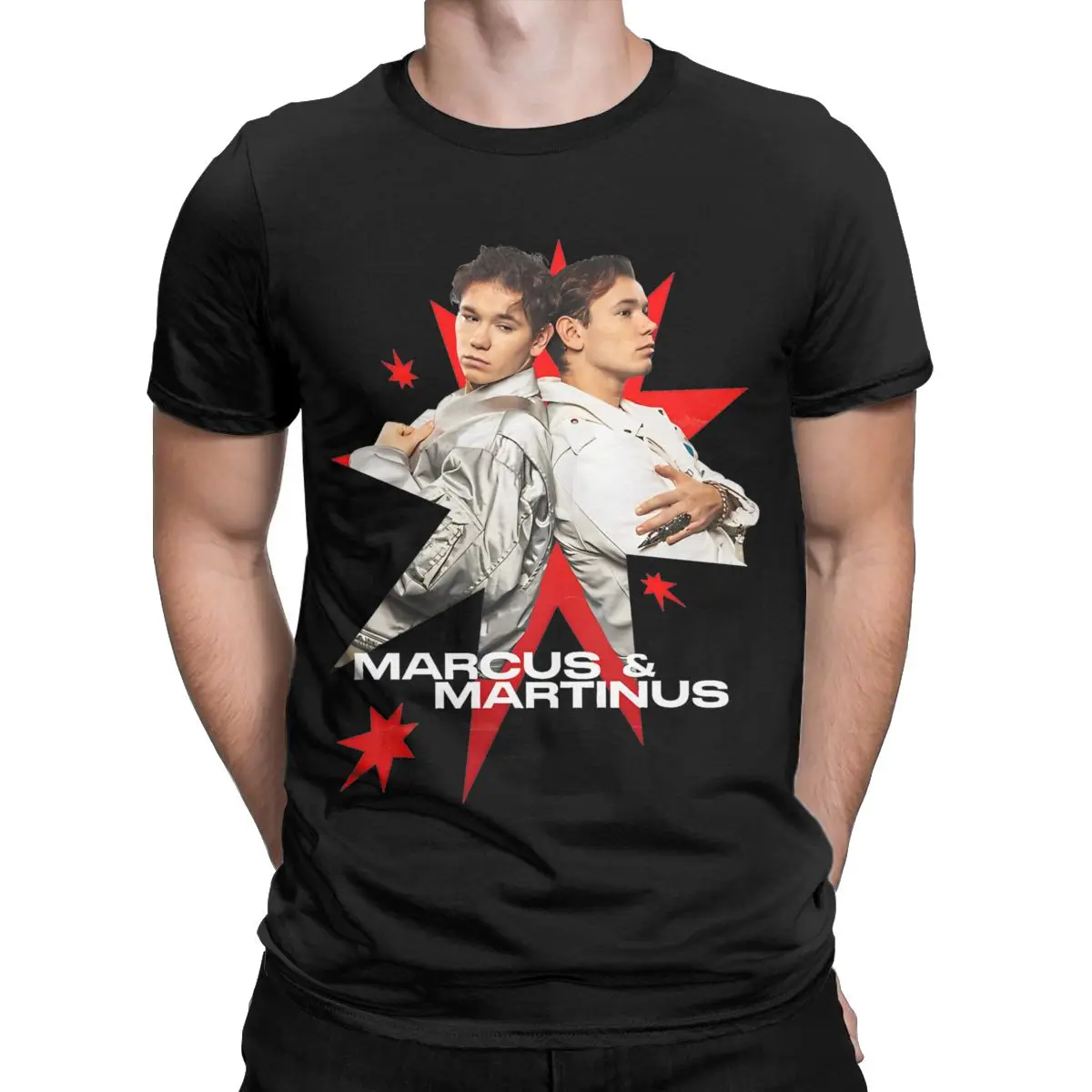 Marcus And Martinus Sweden Norway Eurovisions 2024 Malmo Shirt Merch Men Women Cotton Fashion Tee Shirt Short Sleeve Tops