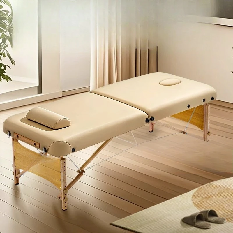 

Folding bed massage household massage portable tattoo embroidery body acupuncture physiotherapy beauty bed