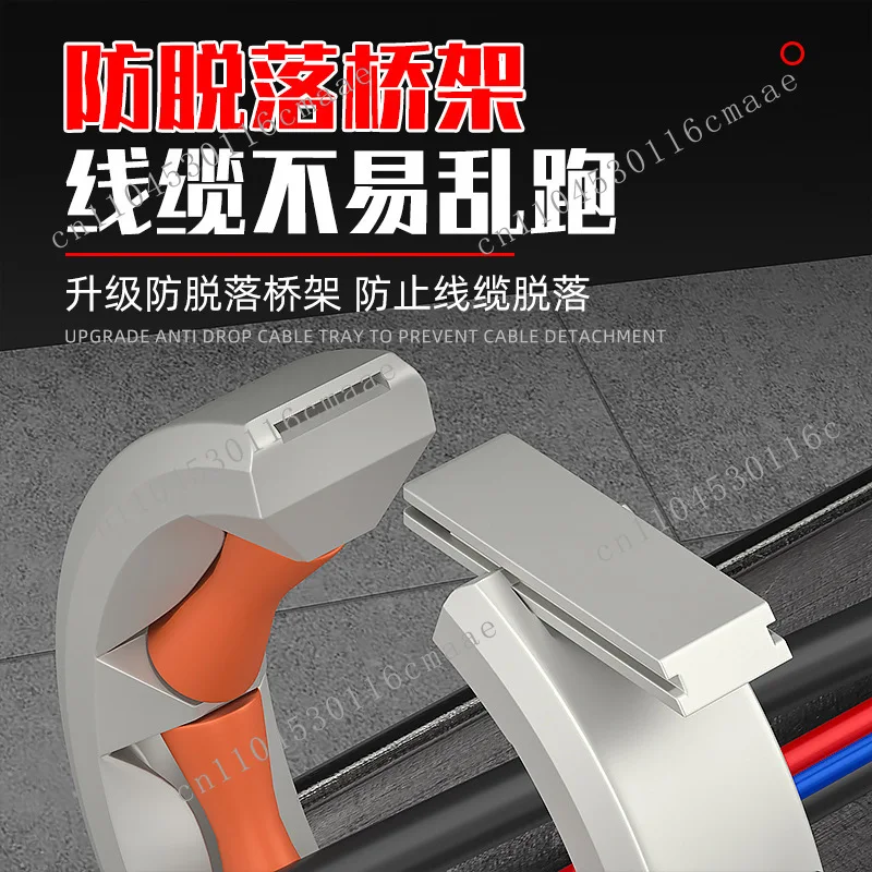 Cable Tray Laying Tool, Cable Laying Auxiliary Pulley, Threading and Pulling Wire Tool, Cable Rack and Special Tool for Wiring