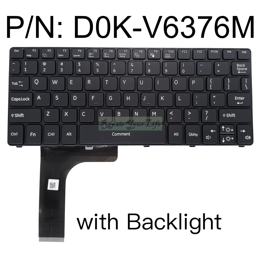 Imagem -06 - Teclado de Ultra-som Inglês dos Eua para ge Healthcare Cinza Retroiluminado D0k-v6227 Dok-v6227h D0k-v6376m Cx002 Nb2224 Tx00-us 5442979 Novo