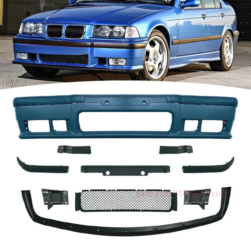 Top Quality Car Accsori Fit - E Pc Style Front Bumper Body Kit + Grille