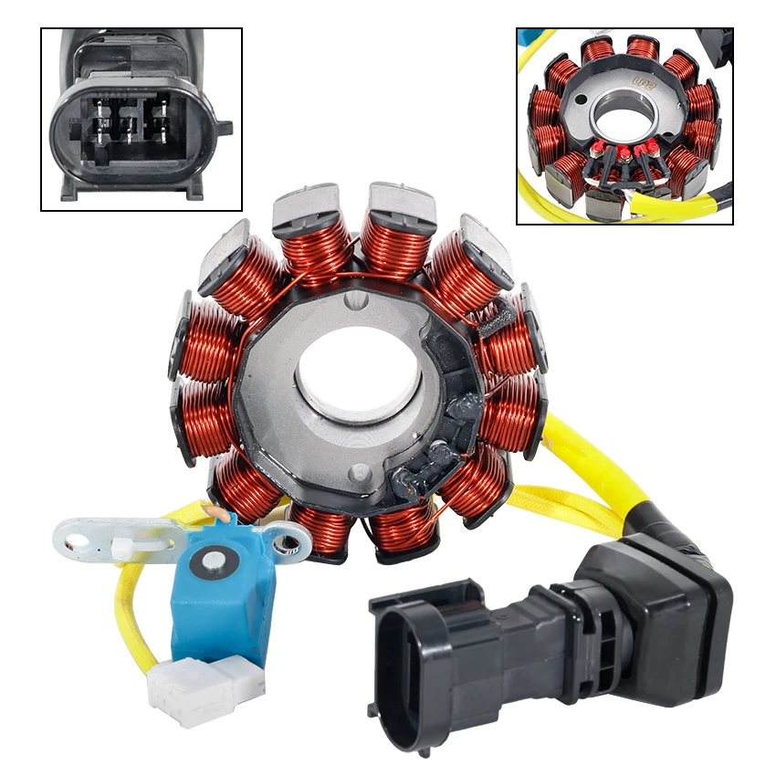 Bobina del Estator del Generador de Encendido para Motocicleta Aprilia Atlantic 125/200/250 Mojito 125 Scarabeo 125 E2/E3 OEM:584690 AP8540079