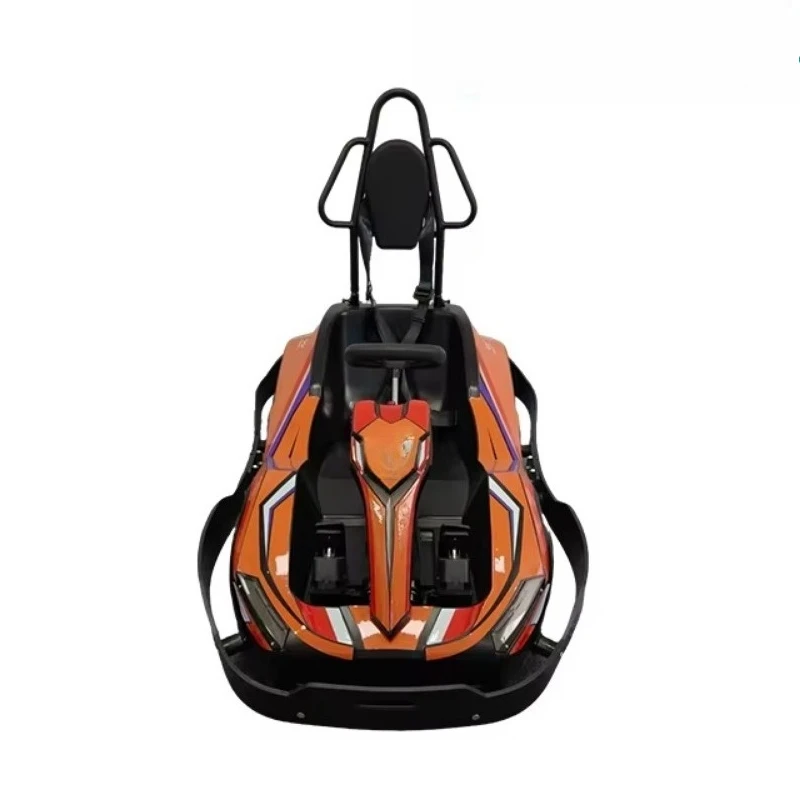 Kids Electric Go Kart Dual 600W Motors 35km/h Top Speed Battery Racing Kart for Amusement Park