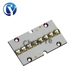 Puce LED UV pour le Durcissement de la Colle d'Encre d'Impression PCB, Technologie Lumineuse, 80W, 6565, 6868, 10W, 365nm, 385nm, 395nm, 405nm