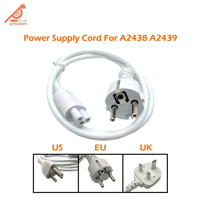 Power Supply Cord Cable For iMac 24" M1 A2438 A2439 Power Adapter Replacement 2023Year EMC 3663