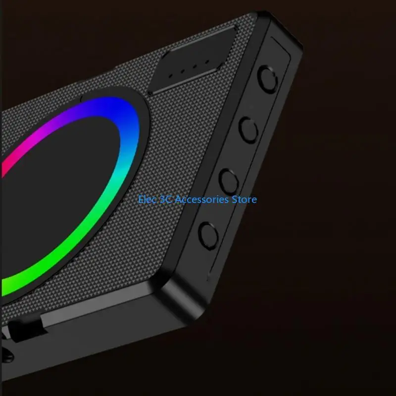 Y51A Adjustable Color Miniature LED Camera Light With Base For Mobile Photography And Video Creation Live Broadcasts