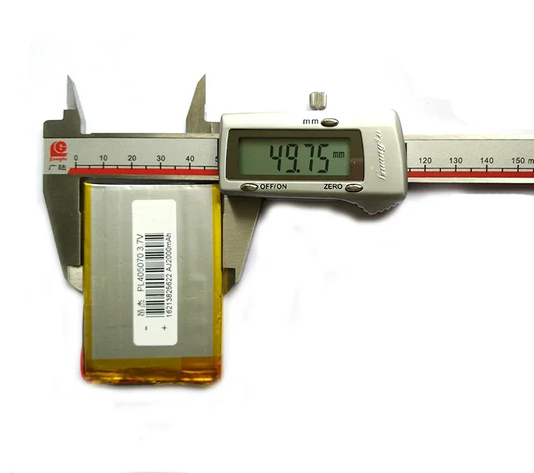 Navegador GPS gravador de condução de veículos de grande capacidade 405070   bateria de polímero de lítio de uso geral de 3,7 V