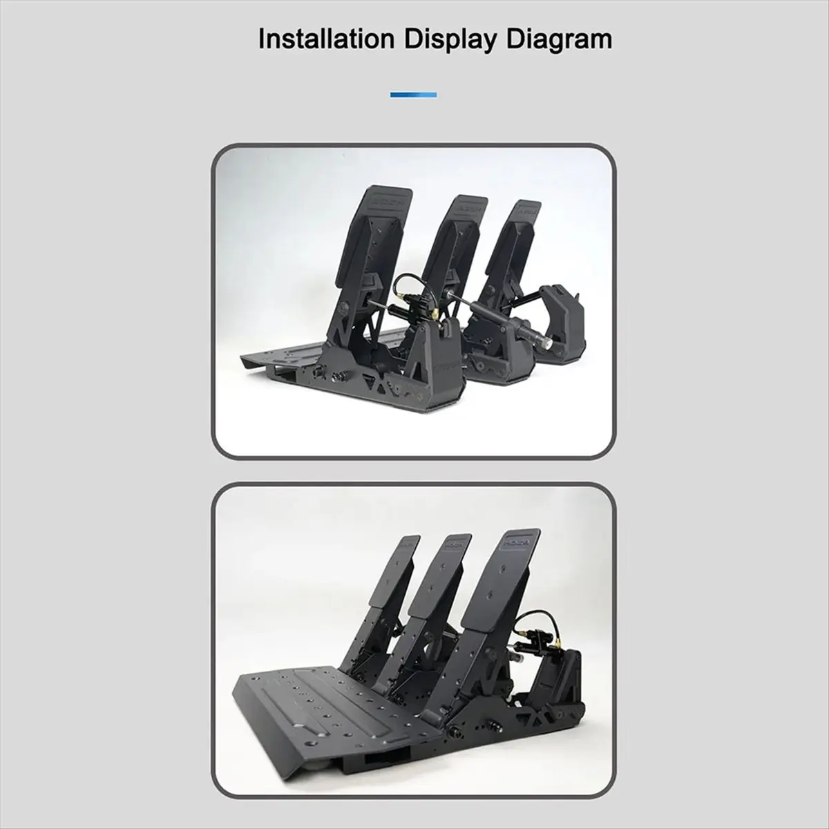 A10I Pedal Hydraulic Damper Mod for LITE/ R5 / R9 Pedal Modification Style:Brake