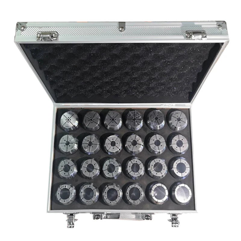 Customized DIN6499 ER Collet Set  ER40 Collet Set  High Precision ER Collet 23pcs 15pcs CNC Machine Accessories