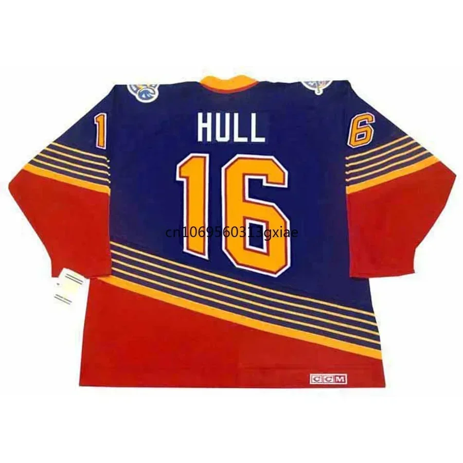 AL MacINNIS Jersey America St. Louis Retro Ice Hockey Jerseys 16 Brett Hull Jersey 99 Wayne Gretzky Jersey All Stitched M-XXXL