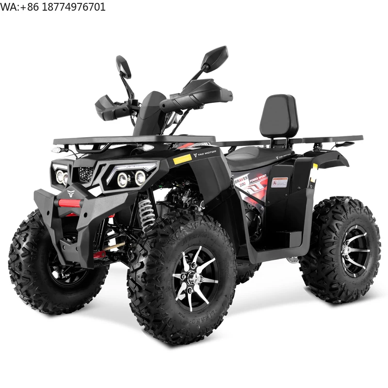 Tao Motor 2025 New Electric Start Automatic Chain Drive Farm ATV Quad Bike ATV 200cc