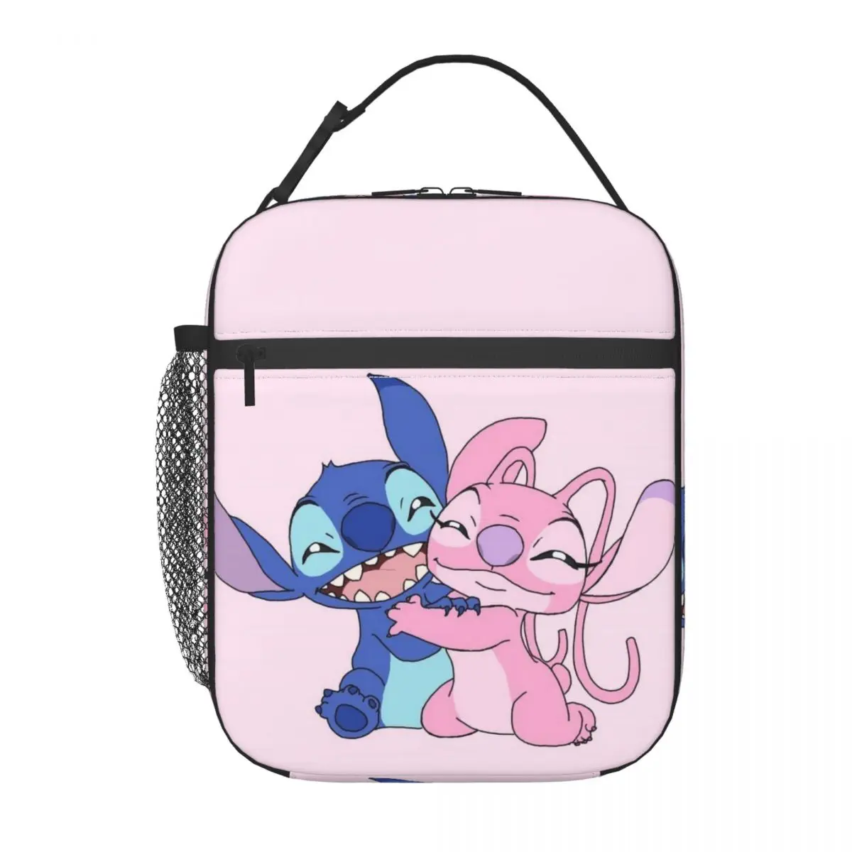 

Custom Lilo And Stitch Thermal Insulated Lunch Bags Women Disney Resuable Bento Box for Outdoor Camping Travel Food Tote Bags