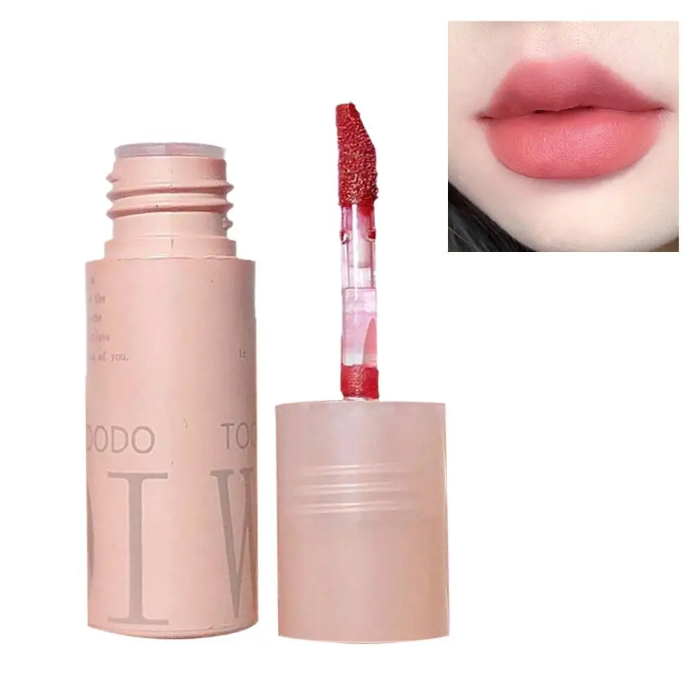 Toot dodo lippen balsam nebel samt lippen glasur leicht als matt wasserdicht longlasti lippenstift becher luft rot lippen mund antihaft j2z3