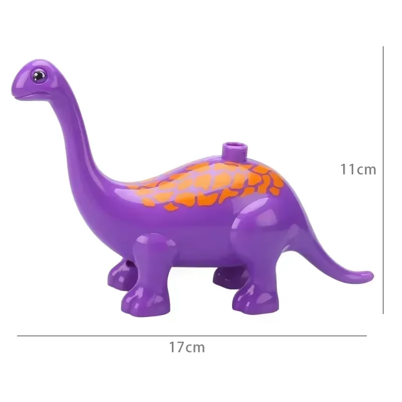 Grote bouwstenen Jurassic World Dinosaurussen Rex Figuren Zeedieren Compatibel Grote Bakstenen Educatief Kinderen Kinderspeelgoed