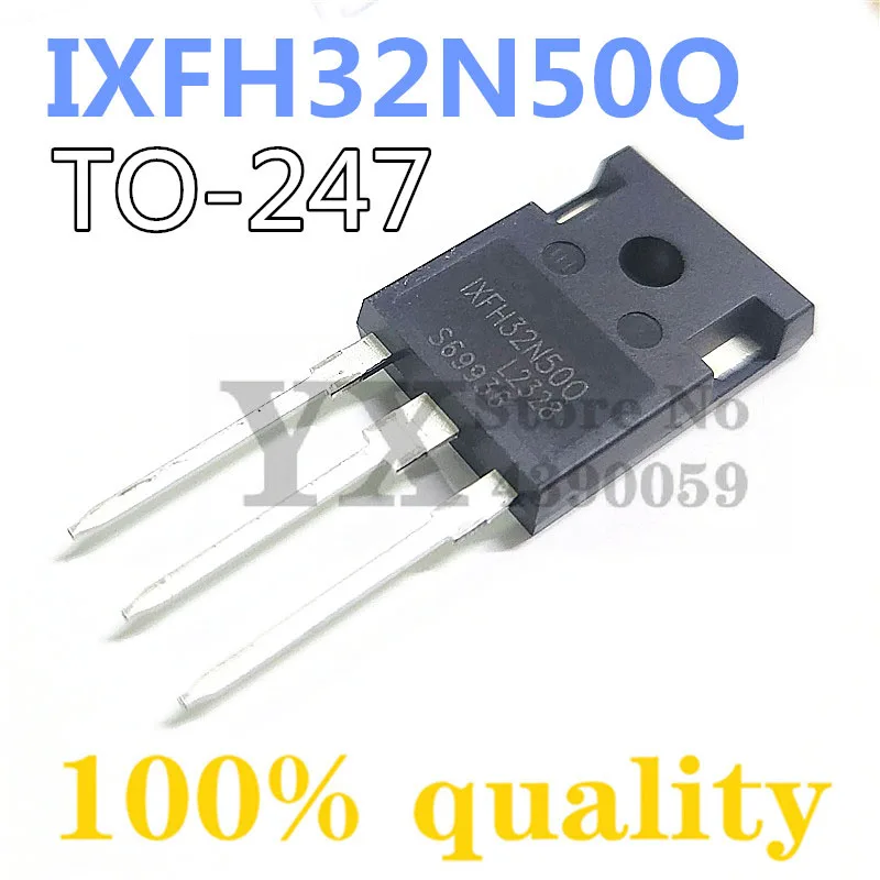 

5-10 шт. IXFH32N50Q 32N50Q TO-247 500V 32A