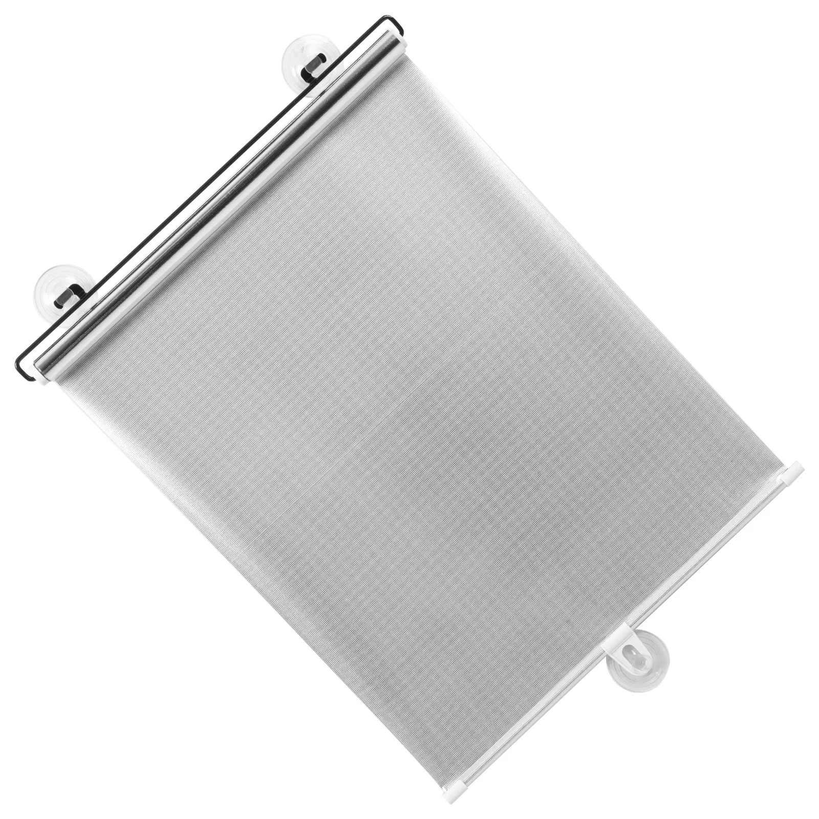 Window Shades Suction Cup Mounted Blackout Curtains for Bedroom Study Kitchen Balcony Living Room Sun Block Shade Screen Roll