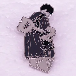 Korean Boy Group Music Mixtape Enamel Pin Brooch Jewelry Gift