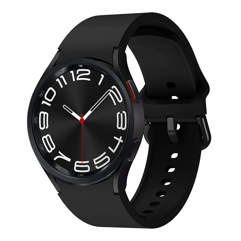 No Gap Silicone Strap For Samsung Galaxy Watch 6/5/4 40mm 44mm 5 Pro Original Bracelet Galaxy Watch 6 4 Classic 47mm 46mm Band