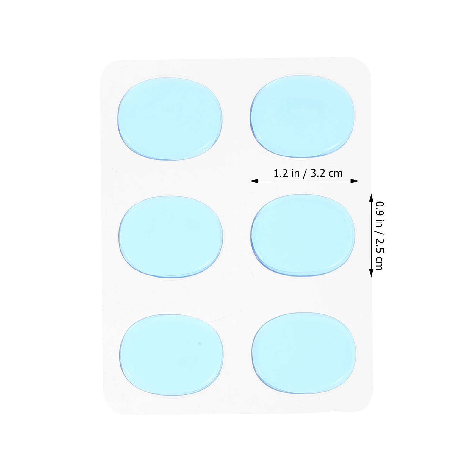 

48 Pcs Bass Drum Patch Kick Pedal Snare Drumhead Protector Noise Absorbing Stickers Silicone Self Adhesive Vibration Reduction