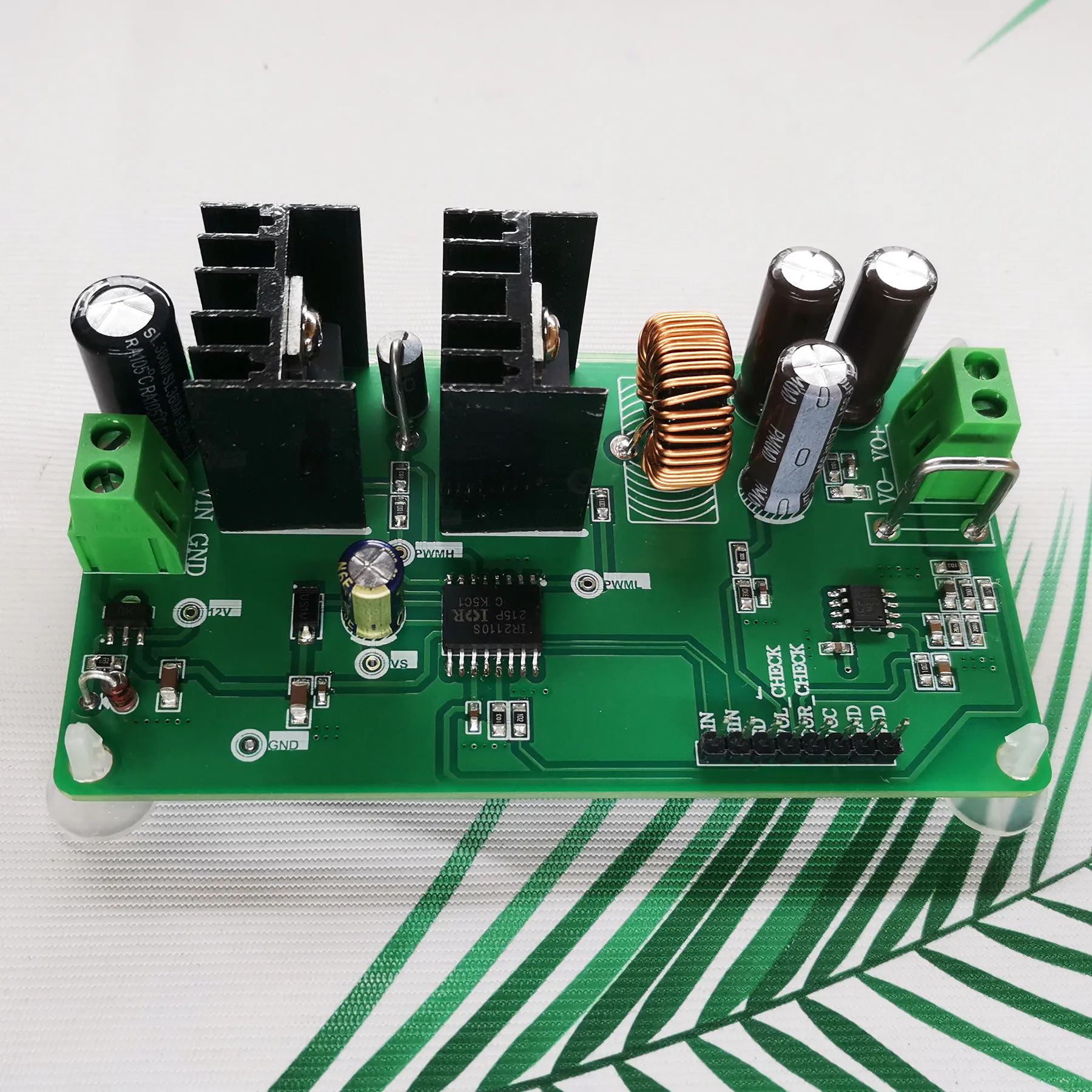 51 STM32 DSP28335 microcontroller controls BUCK step-down synchronous rectification power board
