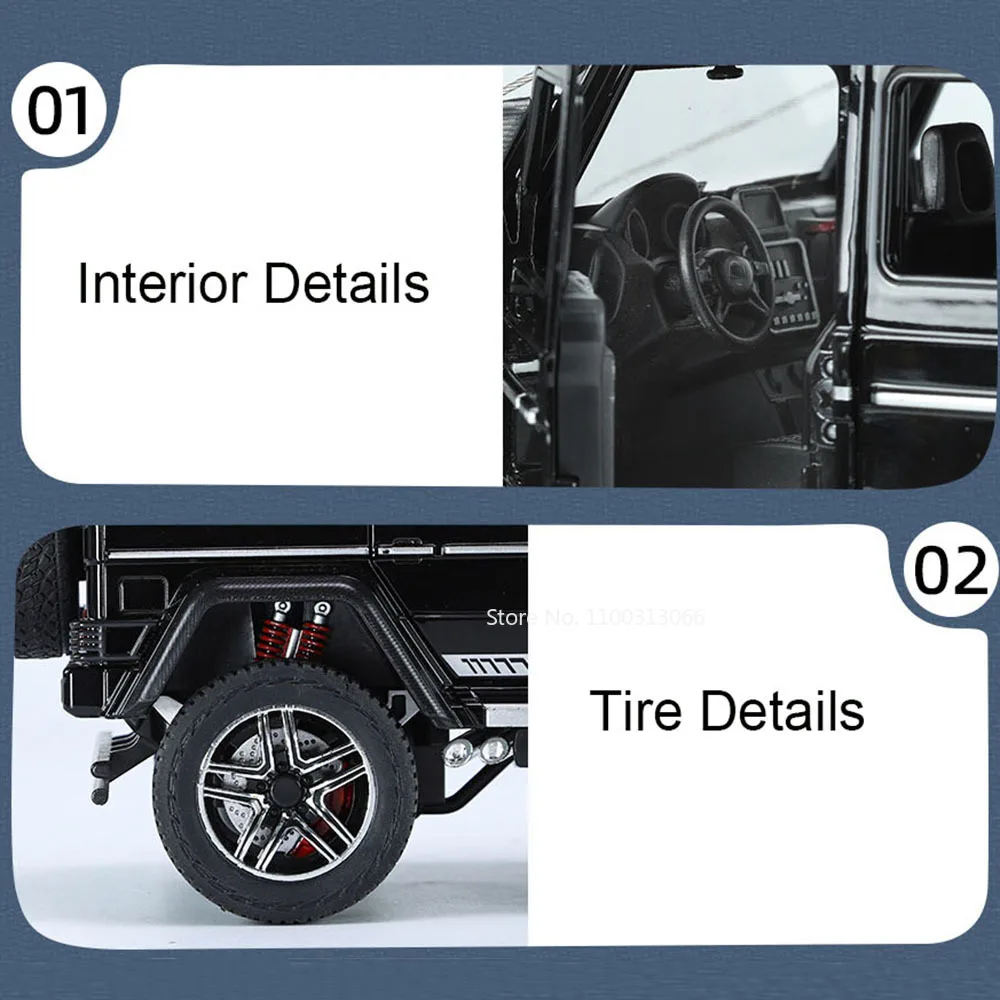 ألعاب نماذج سيارات معدنية G550 للأطفال ، إصدار المغامرة ، صوت خفيف ، عجلة الطرق الوعرة ، سيارة دفع رباعي قابلة للسحب ، هدايا عيد الميلاد ،