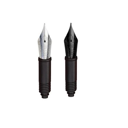 HongDian No.35 Punta suave EF F M Convertidor de ensamblaje/Versión de pistón Unidad de punta de pluma estilográfica OEM para caligrafía y escritura de papelería