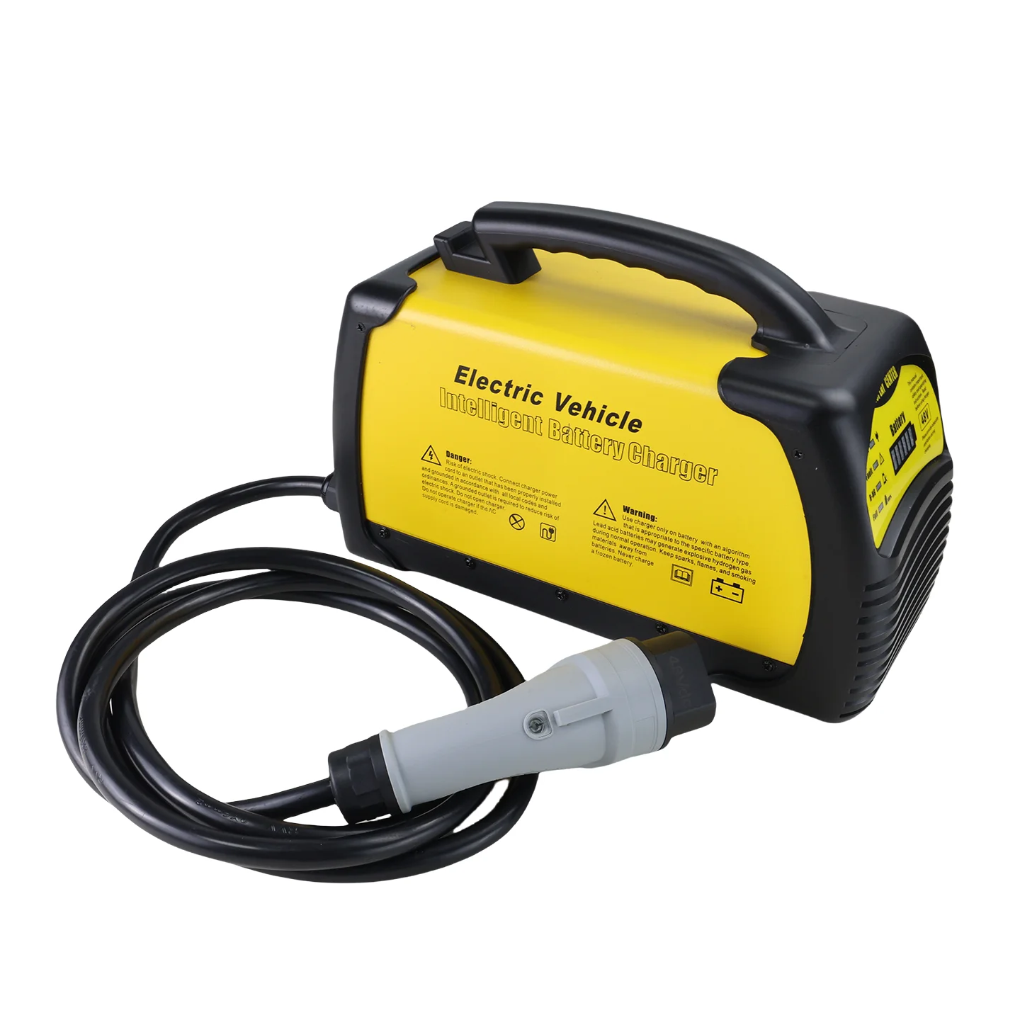 Original Sightseeing Patrol Car Charger 48V 25A Smart Charger, Maintenance-free Battery 1500W