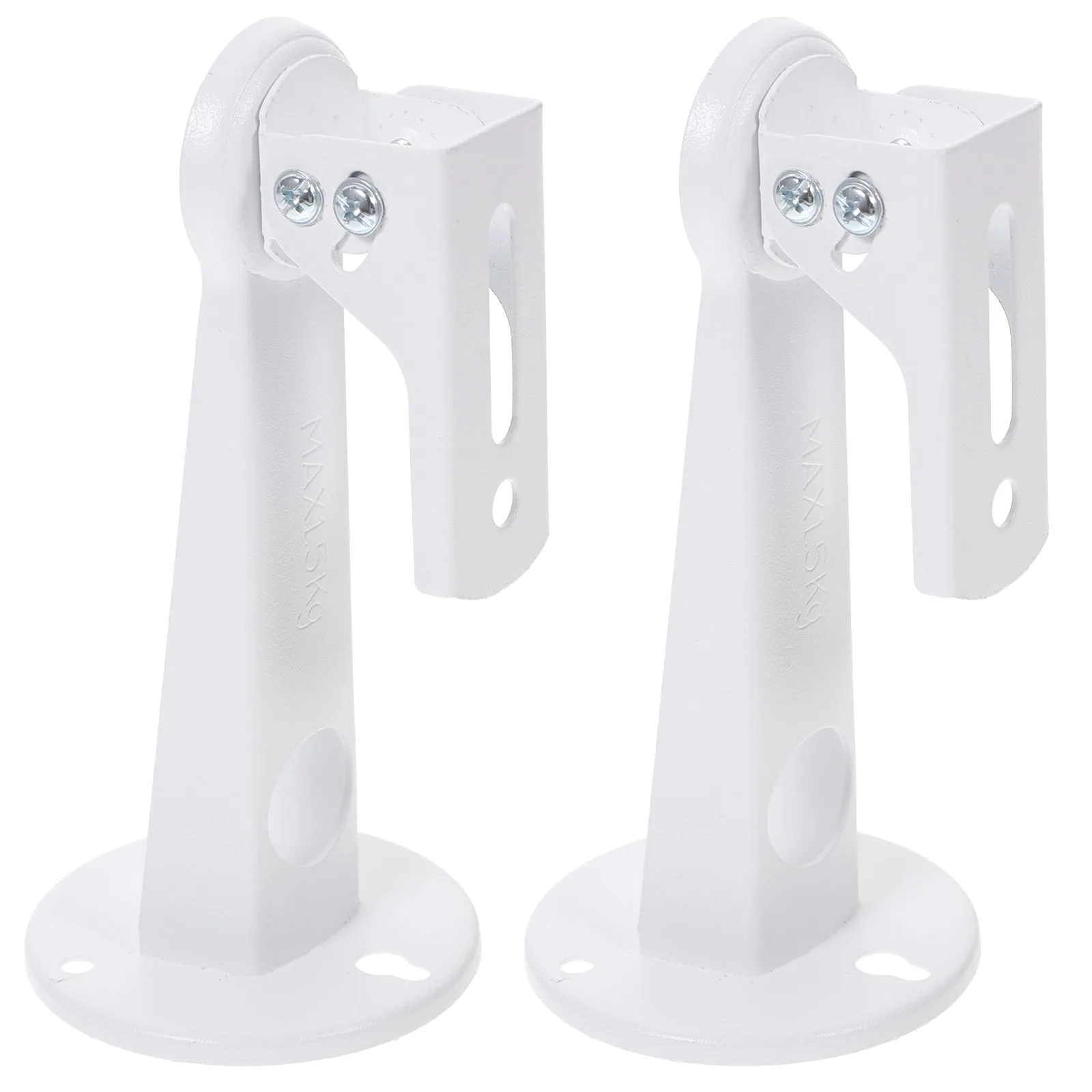 

2Pcs Wall Mount Bracket Adjustable 360 Rotation Holder Security Camera Stand System Bracket
