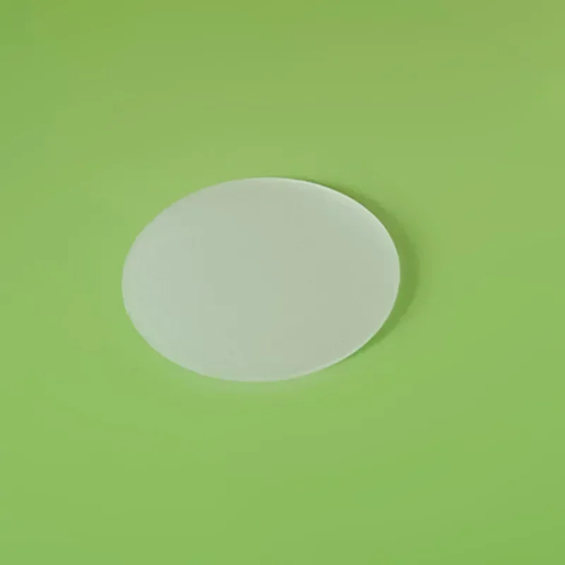 LED Frosted Glass Plate Diameter 35-92mm Round Flat Glass Lampshade