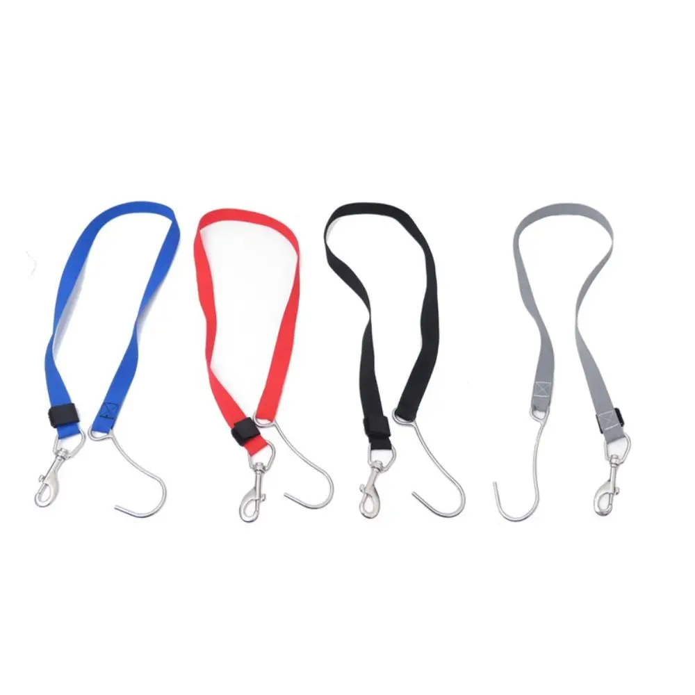 Durable Nylon Diving Webbing Strap Black Red Blue Grey Scuba Diving Scuba Diving Accessories. Stainless Steel Water Sports