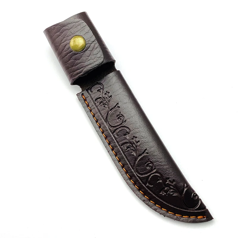 Straight Knife Set Outdoor Knife Customized Storage Sheath