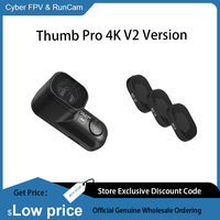 RunCam Thumb Pro 4K V2 Version MINI Action FPV Drone Camera 16g Bulit-in Gyro Wide Angle For RC FPV Drone Model DIY Part