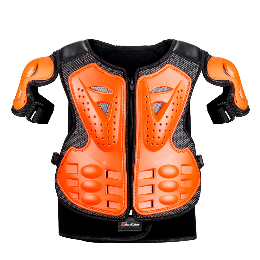 Motorpantser voor kinderen Bescherming Motocross Body Armor Jas Beschermende pantser Rijden Kniebeschermers Moto Full Armor Kinderen - afbeelding 1