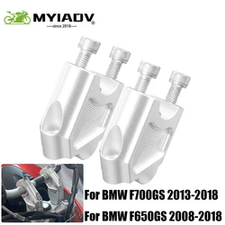 F700GS F650GS Handlebar CNC Handle Bar Clamp Raised Extend Mount Riser Raiser For BMW F 700GS 2013-2018 F 650GS 2008-2018 650 GS