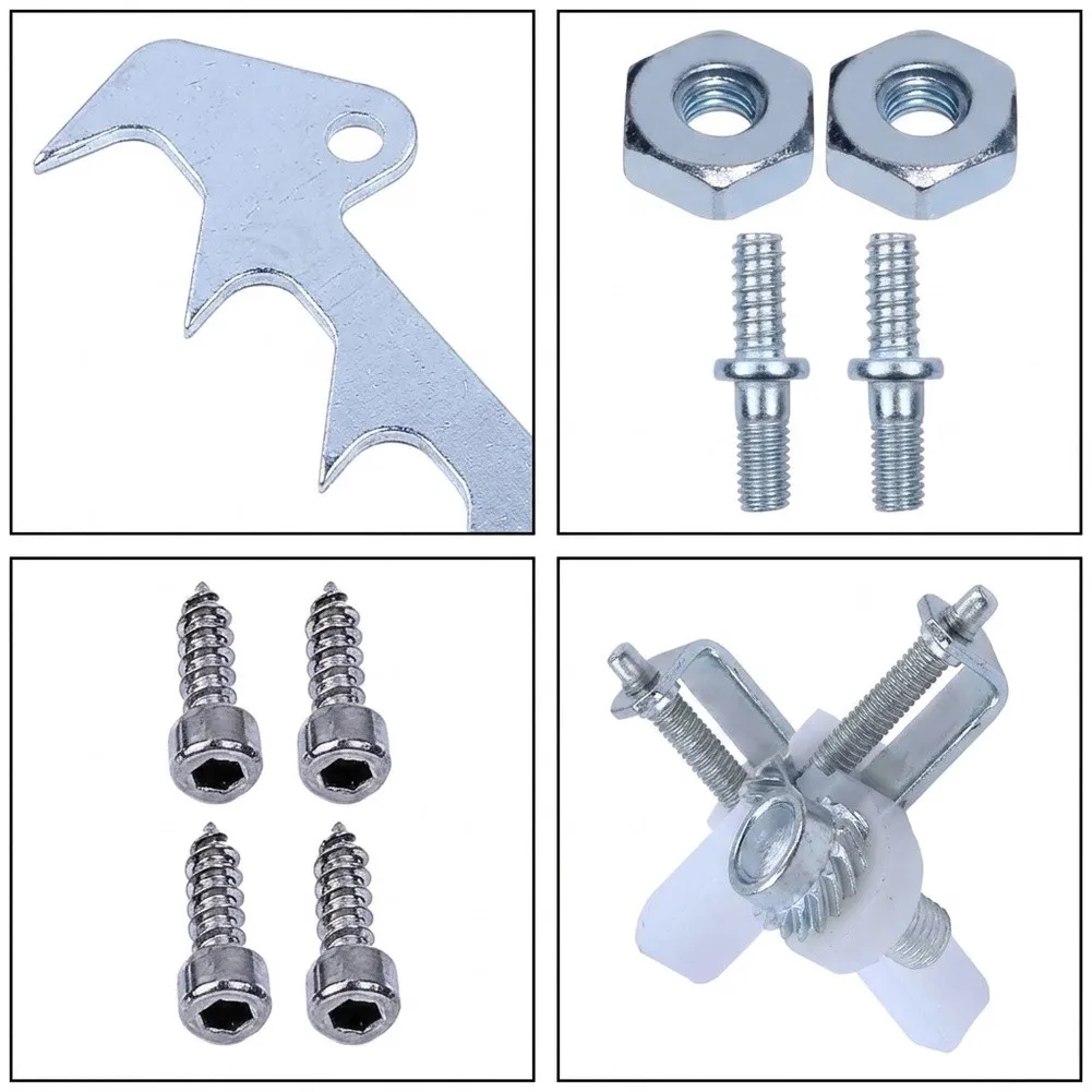 For Claw Stop Kit for Chainsaws with Stainless Steel Bumper Spikes and Chain Tensioners Fits MS170 MS180 MS190 MS200 Models