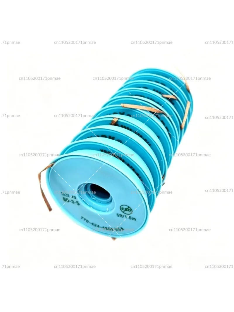 10-Pack Anti-Static Desoldering Braid Wick for PCB Rework & Solder Removal
