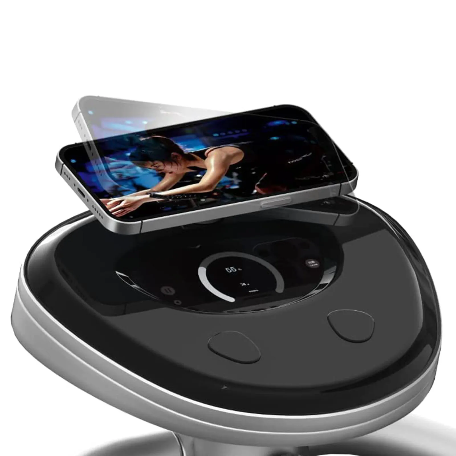 حامل هاتف مغناطيسي ل Magsafe ل رياضة ماج آمنة الهاتف جبل ل Peloton دراجة مفرغة آيفون 14 13 12 برو ماكس زائد صغيرة